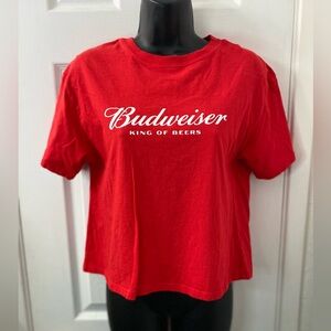 Women’s Budweiser Crop Top Size Medium